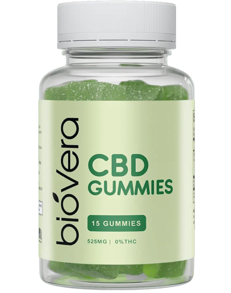 BioVera CBD Gummies bottle